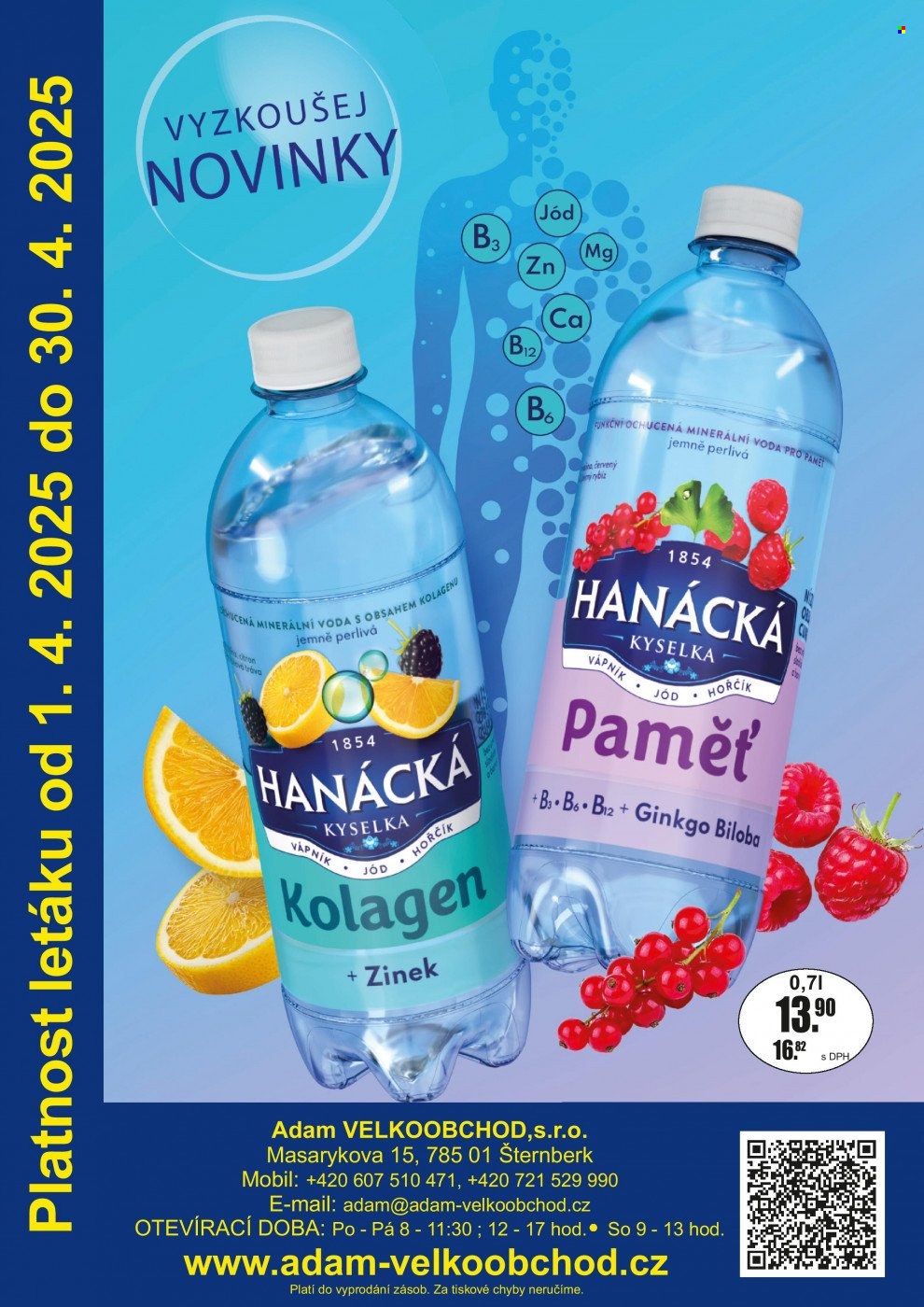 Leták Adam velkoobchod Šternberk - 1.4.2025 - 30.4.2025. Strana 72