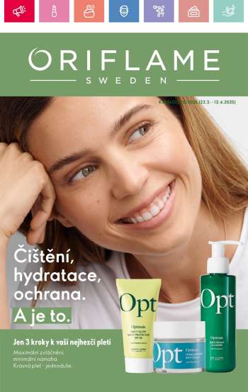 Leták ORIFLAME - 23.3.2025 - 12.4.2025.