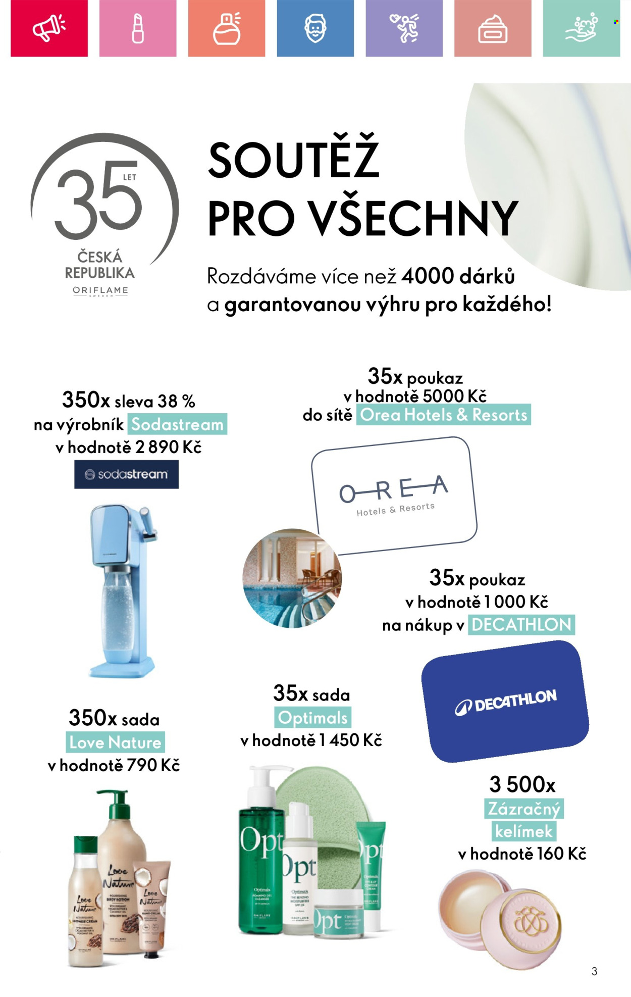 Leták ORIFLAME - 23.3.2025 - 12.4.2025. Strana 3