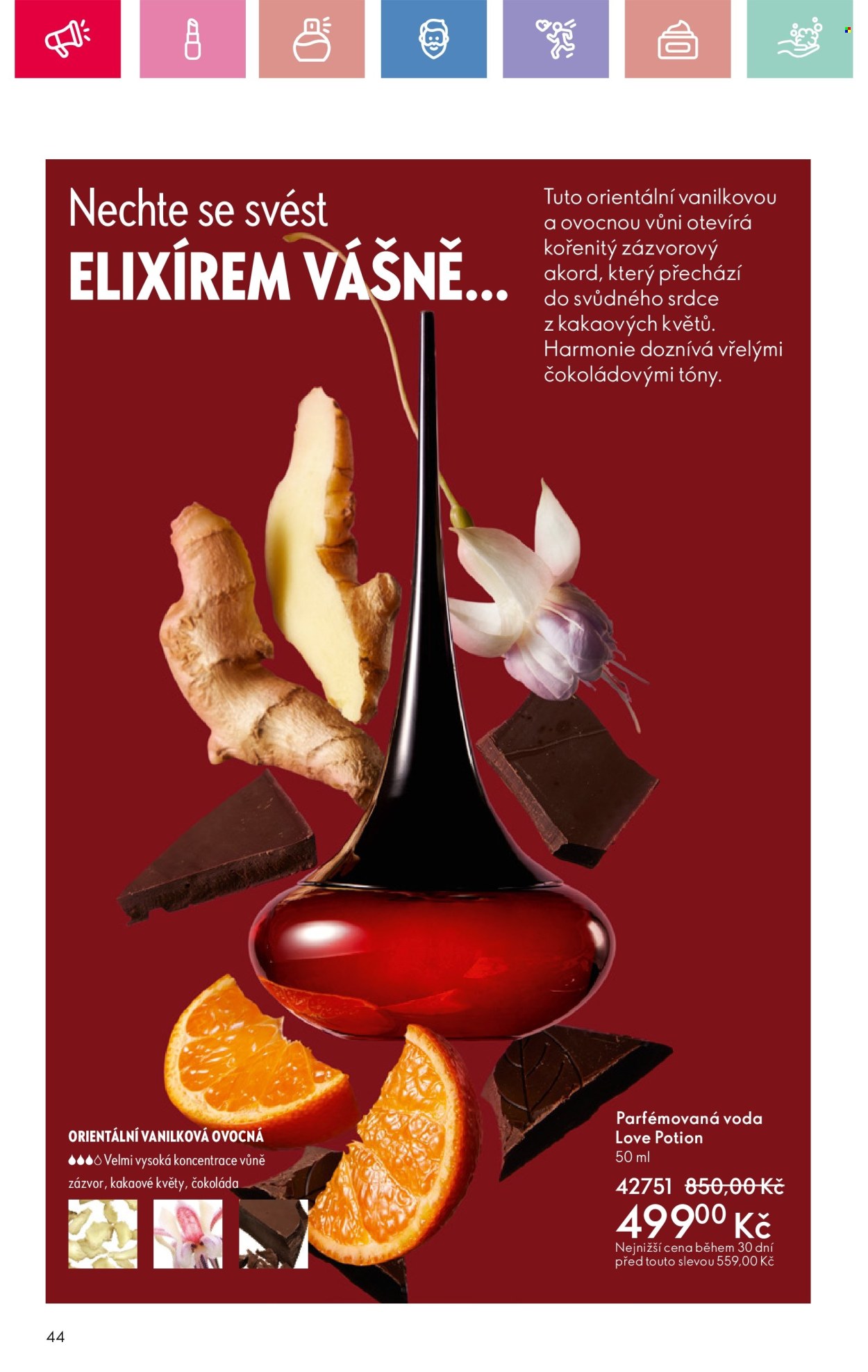 Leták ORIFLAME - 23.3.2025 - 12.4.2025. Strana 44