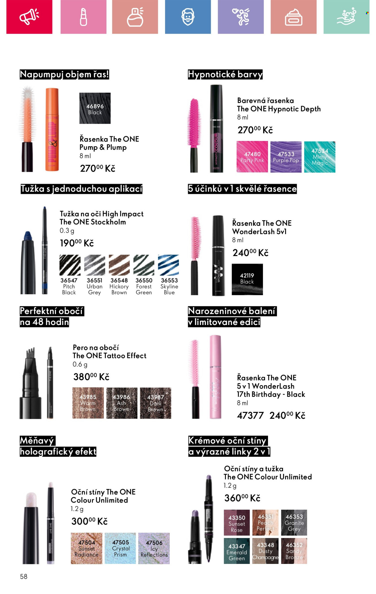 Leták ORIFLAME - 23.3.2025 - 12.4.2025. Strana 58