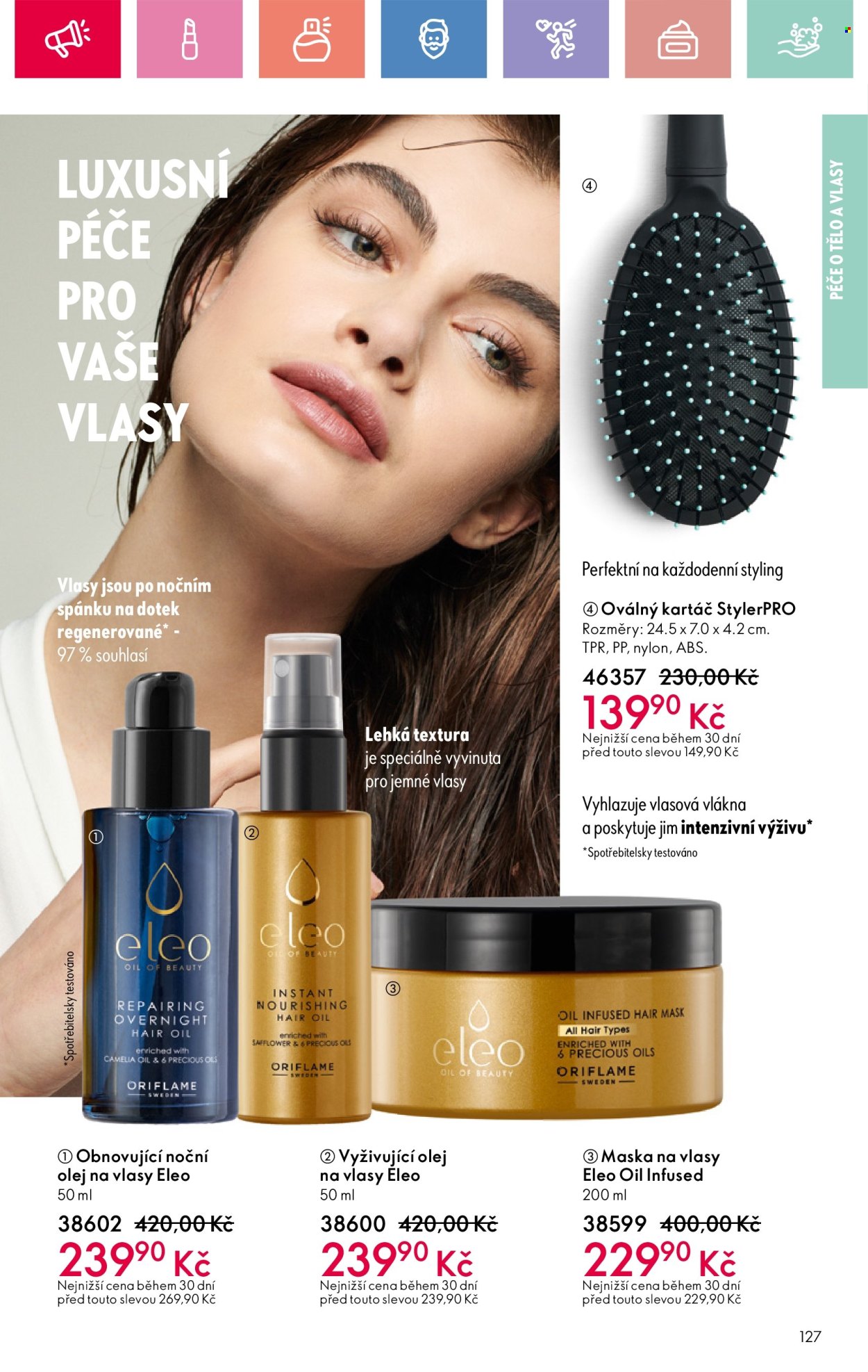 Leták ORIFLAME - 23.3.2025 - 12.4.2025. Strana 127
