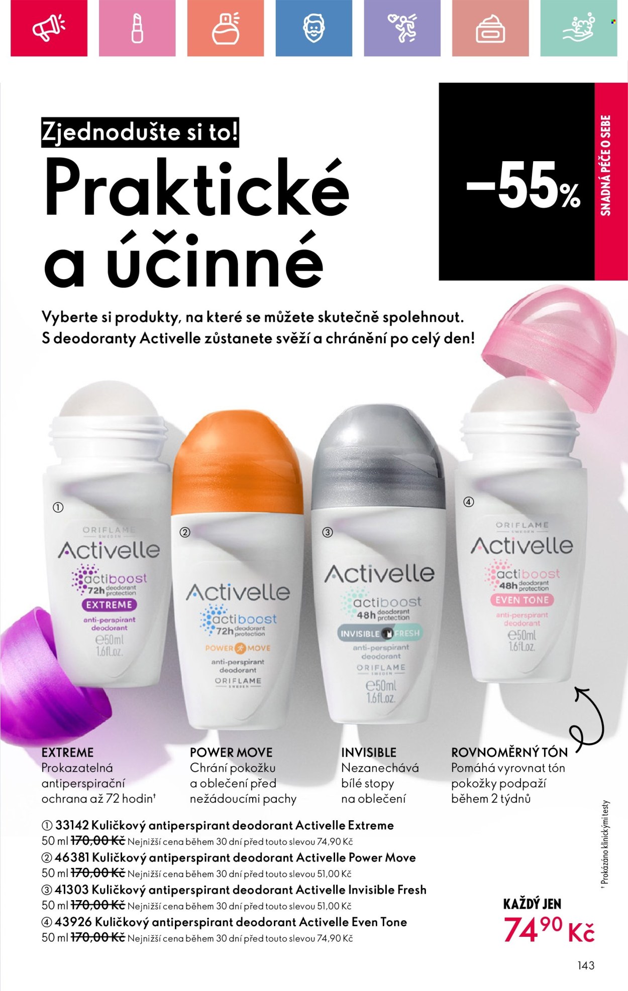 Leták ORIFLAME - 23.3.2025 - 12.4.2025. Strana 143