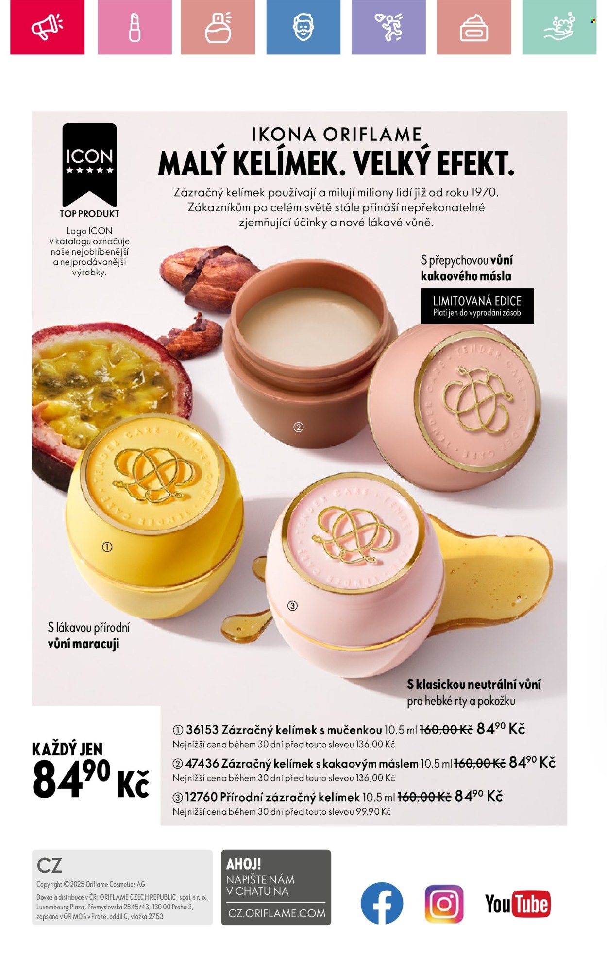 Leták ORIFLAME - 23.3.2025 - 12.4.2025. Strana 148