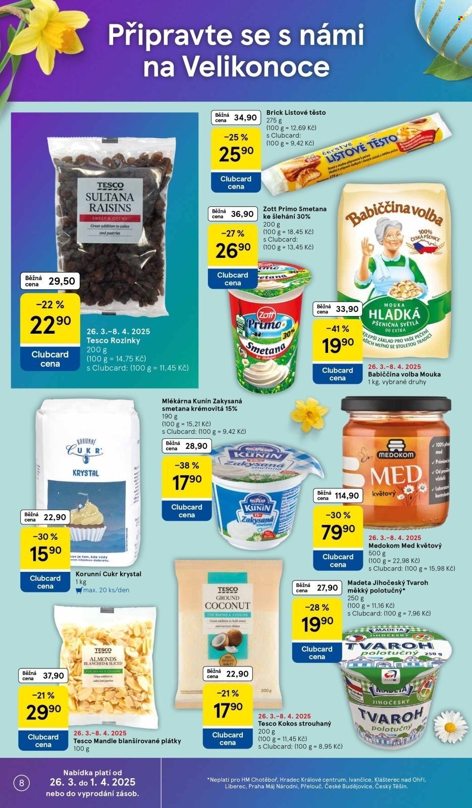 Leták TESCO - 26.3.2025 - 1.4.2025. Strana 8