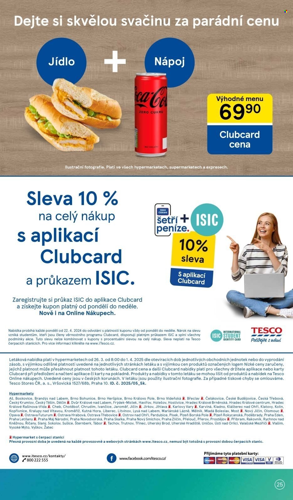 Leták TESCO - 26.3.2025 - 1.4.2025. Strana 25
