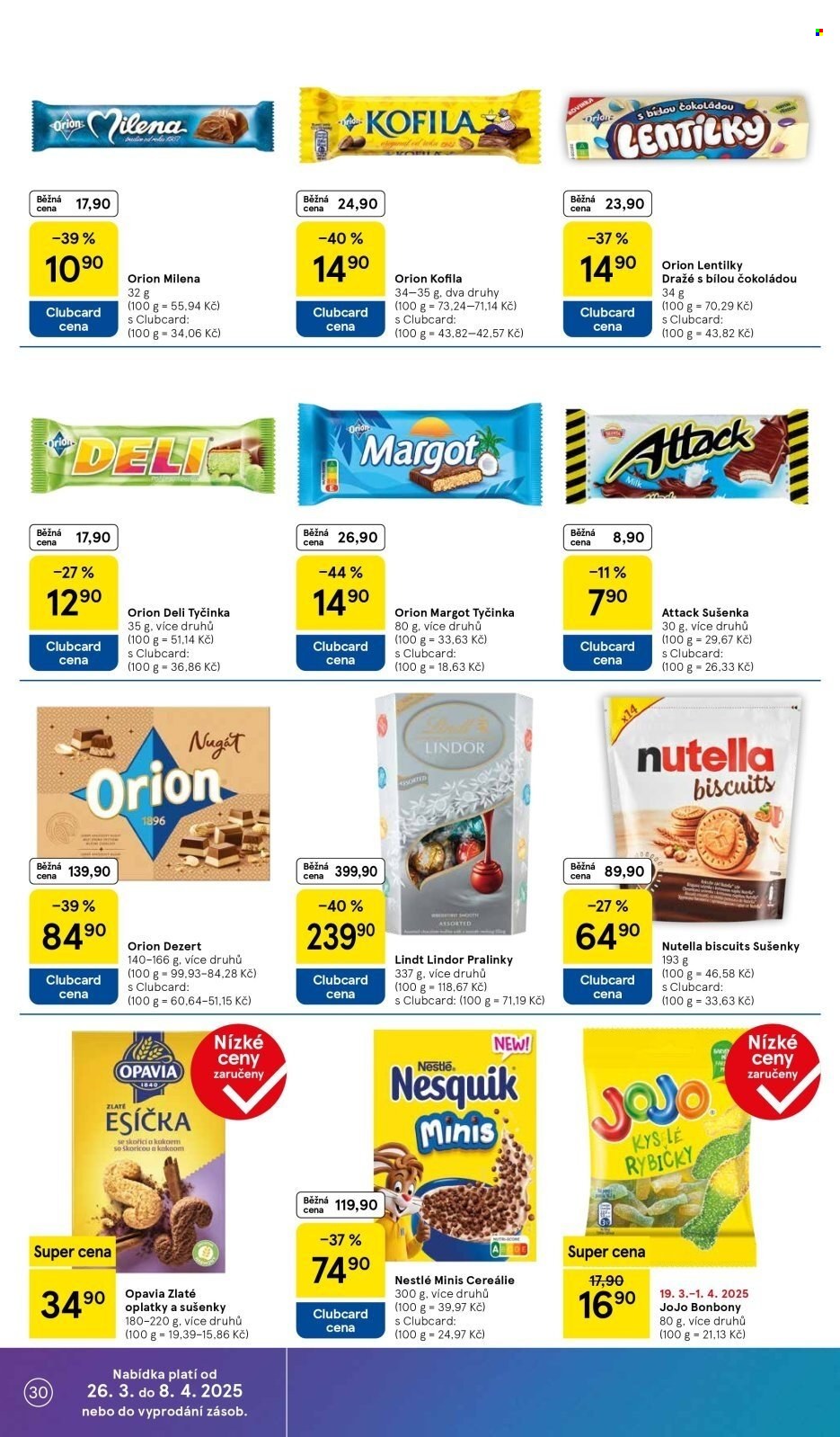 Leták TESCO - 26.3.2025 - 1.4.2025. Strana 30