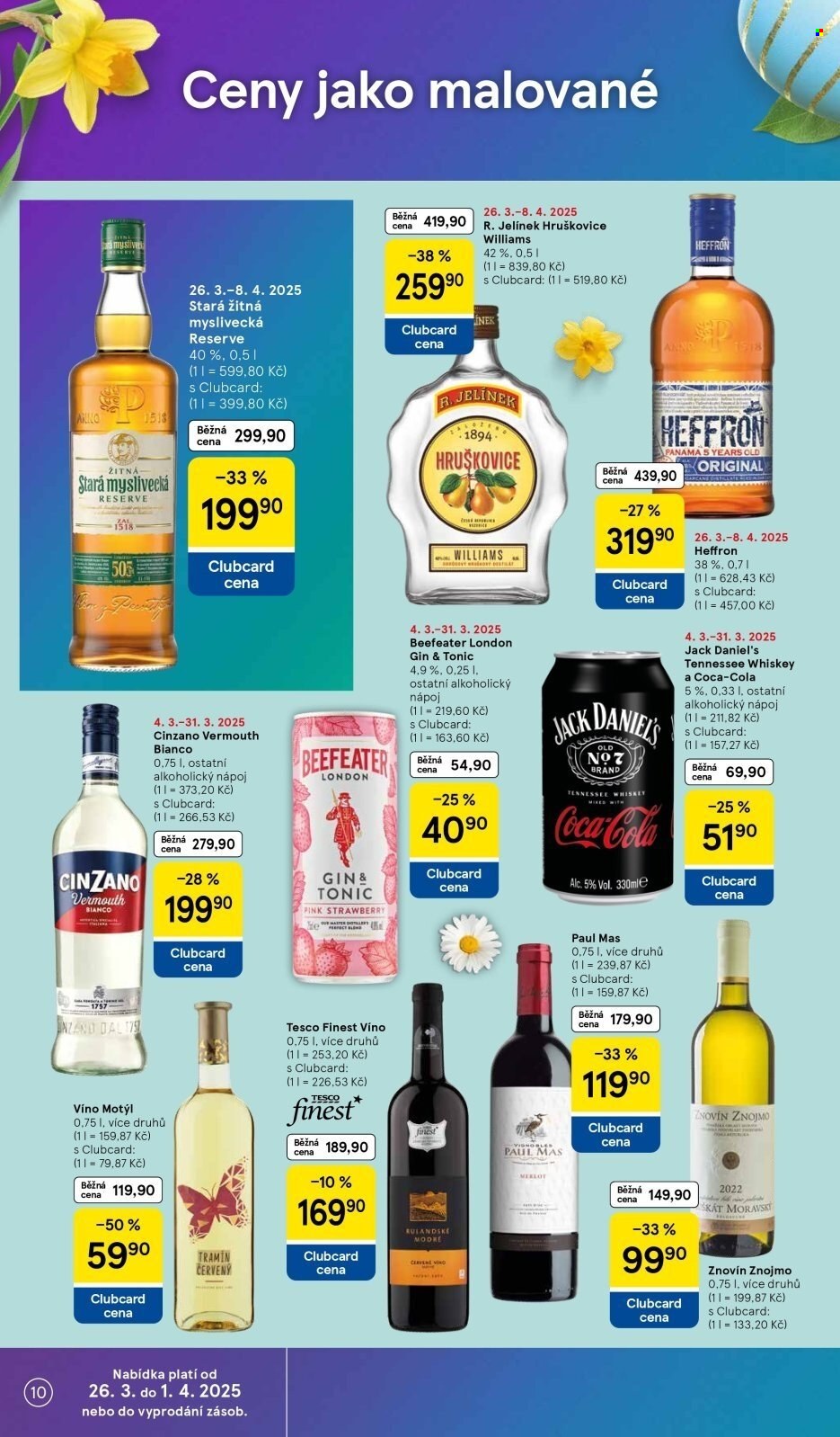 Leták TESCO supermarket - 26.3.2025 - 1.4.2025. Strana 10
