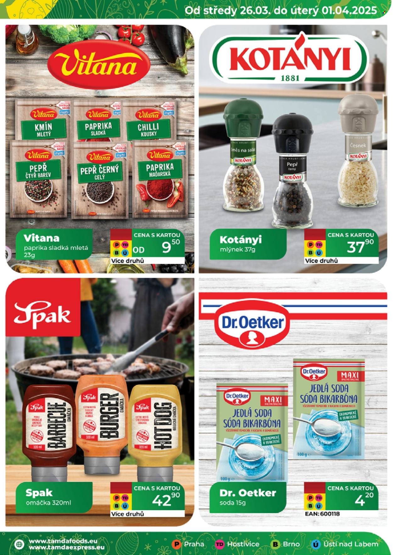 Leták Tamda Foods - 26.3.2025 - 1.4.2025. Strana 11