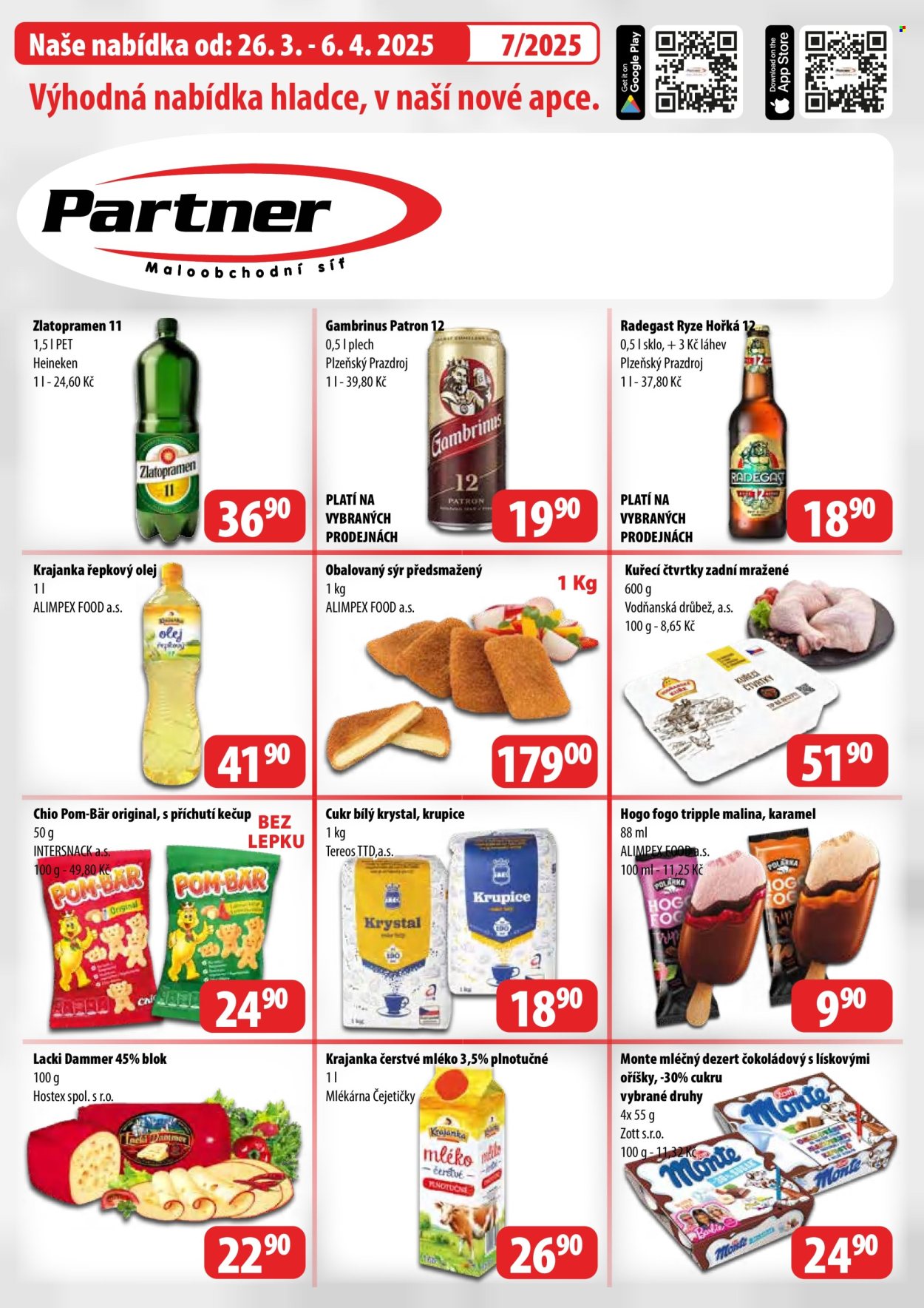 Leták Partner - 26.3.2025 - 6.4.2025. Strana 1