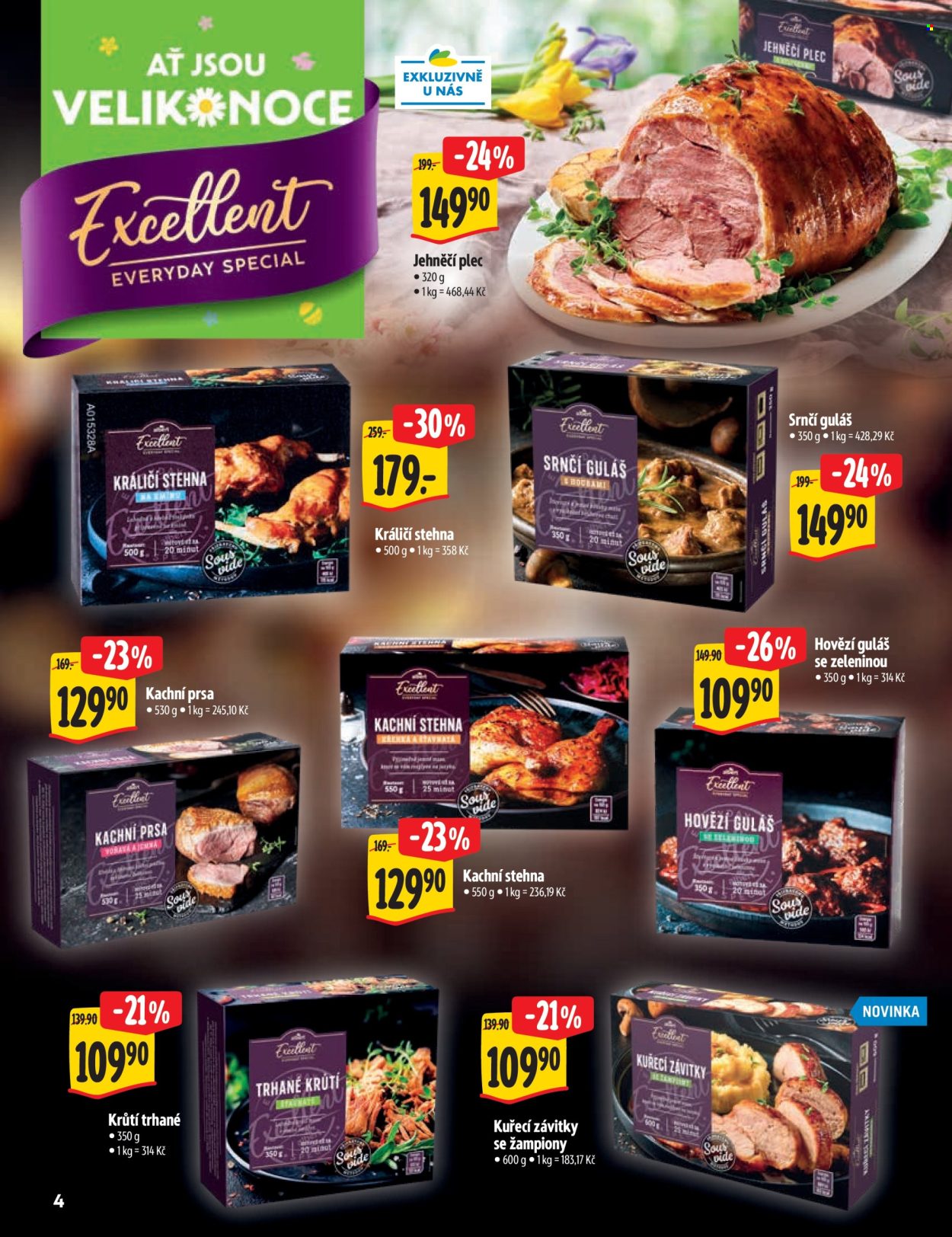 Leták Albert Hypermarket - 26.3.2025 - 8.4.2025. Strana 4