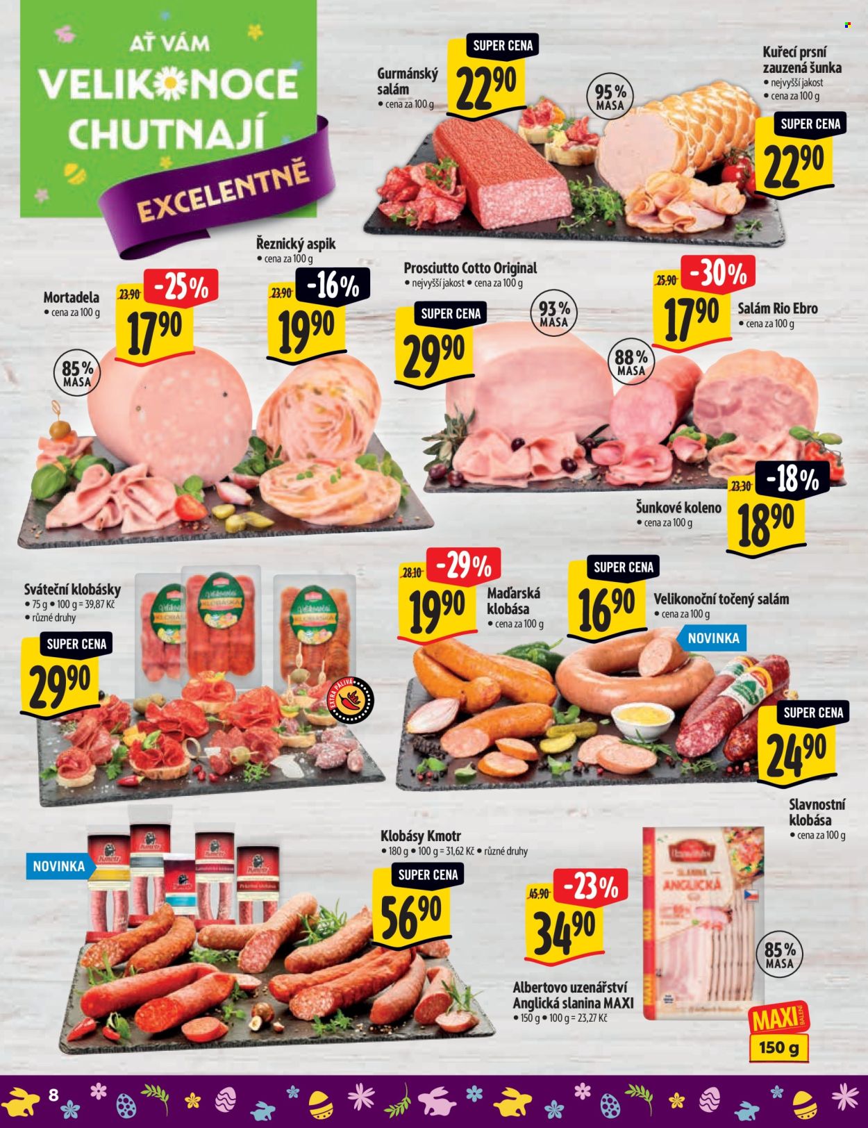 Leták Albert Hypermarket - 26.3.2025 - 8.4.2025. Strana 8