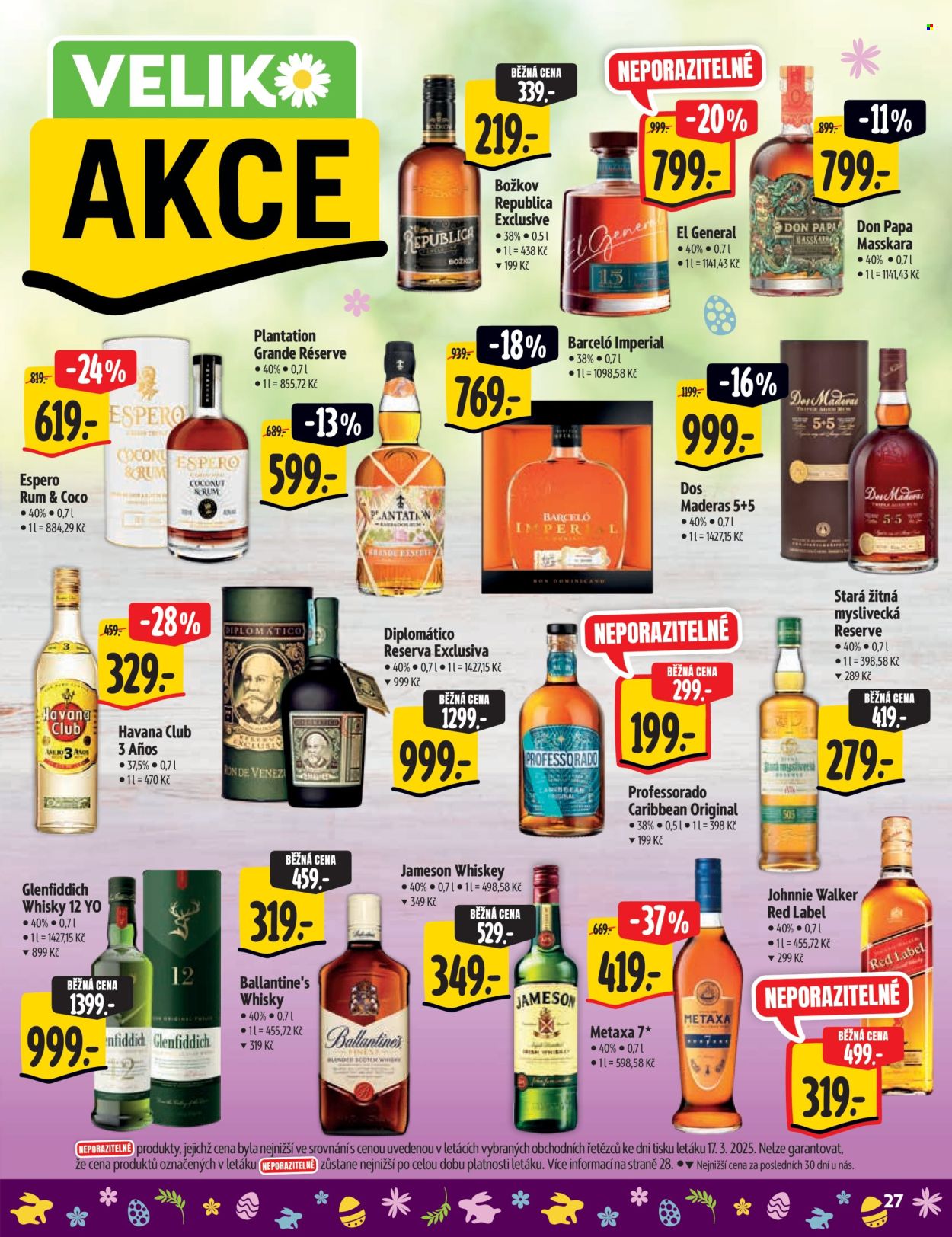 Leták Albert Hypermarket - 26.3.2025 - 8.4.2025. Strana 27