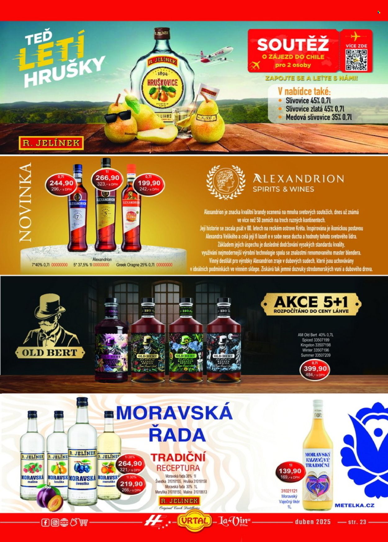 Leták Vrtal - 1.4.2025 - 30.4.2025. Strana 23