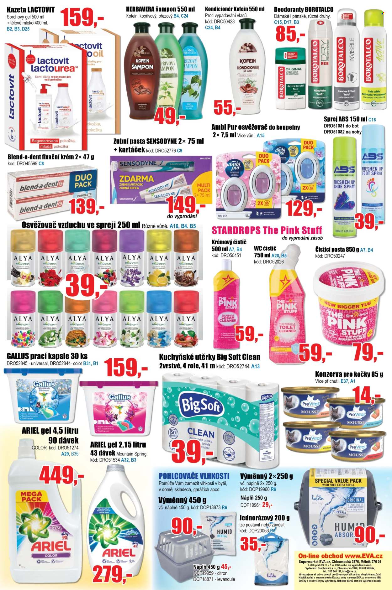 Leták EVA supermarket - 26.3.2025 - 7.4.2025. Strana 6