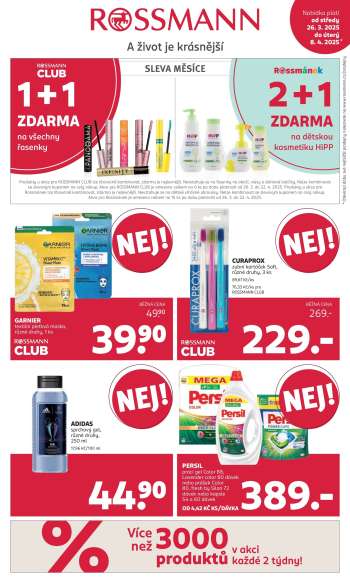 Leták ROSSMANN - 26.3.2025 - 8.4.2025.