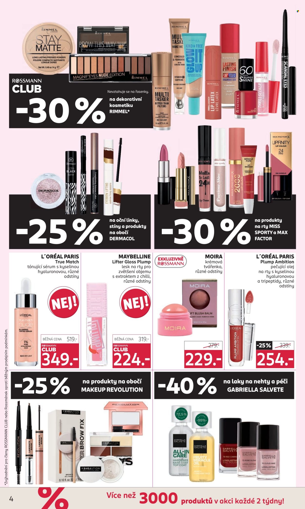 Leták ROSSMANN - 26.3.2025 - 8.4.2025. Strana 4