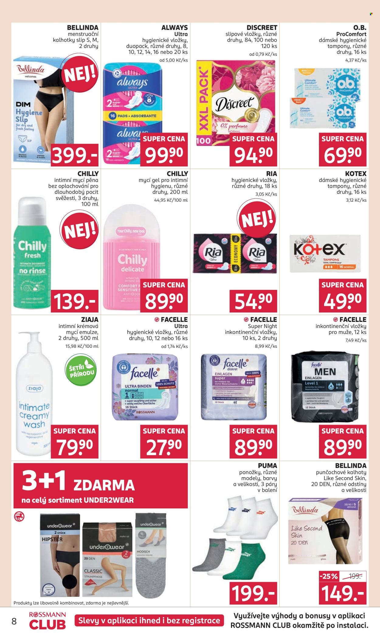 Leták ROSSMANN - 26.3.2025 - 8.4.2025. Strana 8