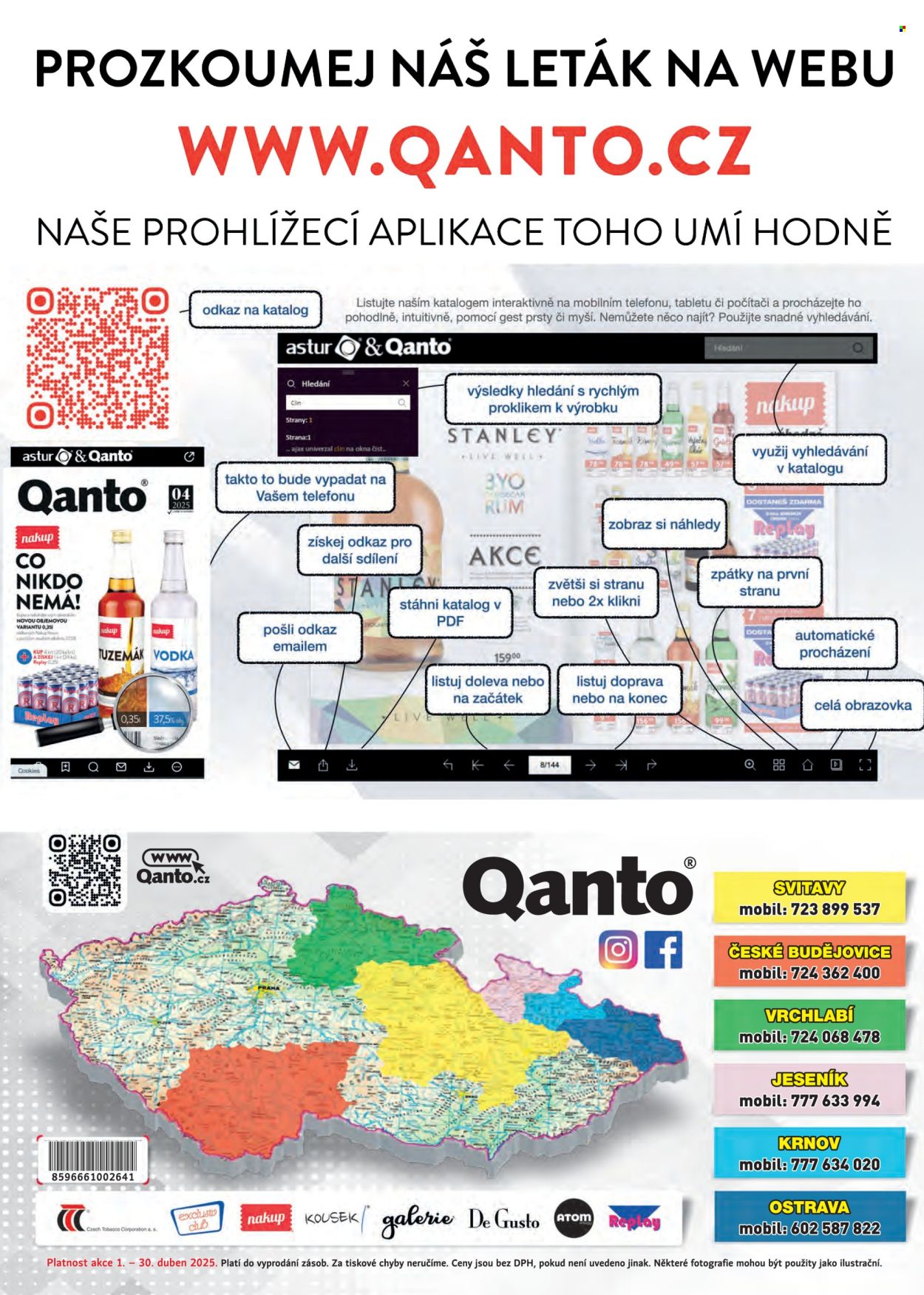 Leták Astur & Qanto velkoobchod - 1.4.2025 - 30.4.2025. Strana 176