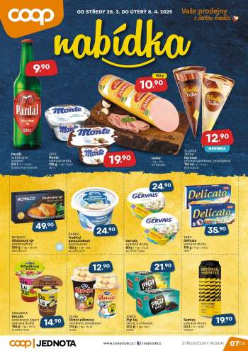 Leták coop JEDNOTA - 26.3.2025 - 8.4.2025.