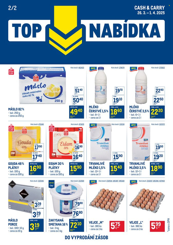Leták MAKRO - 26.3.2025 - 1.4.2025. Strana 1