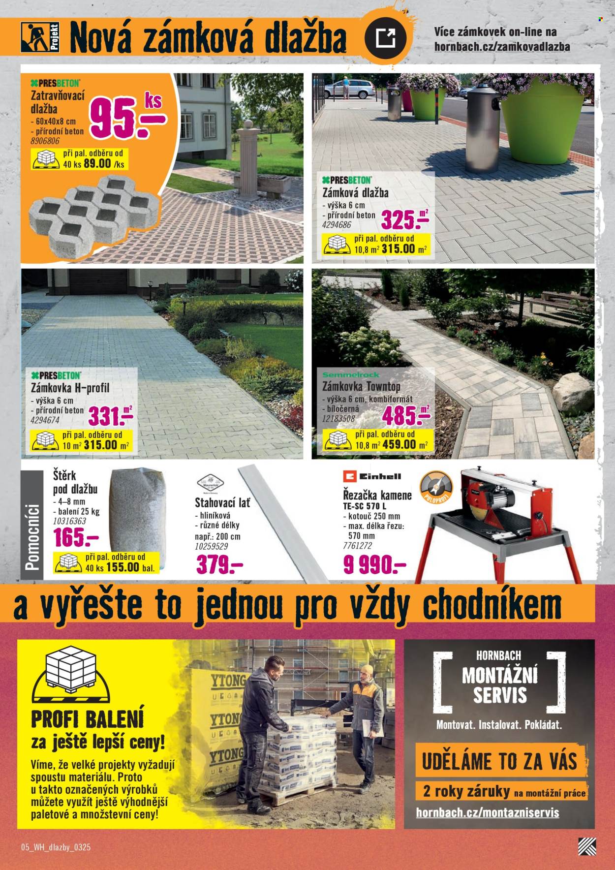 Leták HORNBACH - 26.3.2025 - 9.4.2025. Strana 5