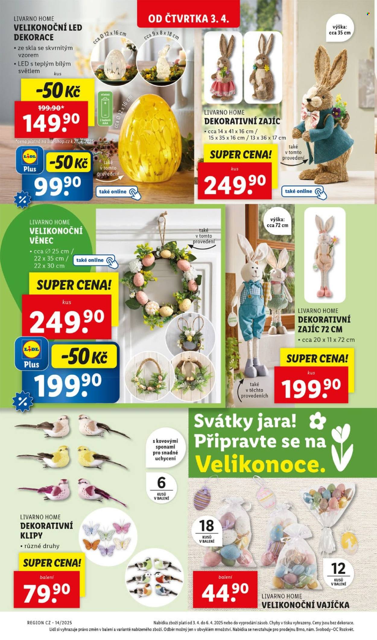 Leták Lidl - 3.4.2025 - 6.4.2025. Strana 34