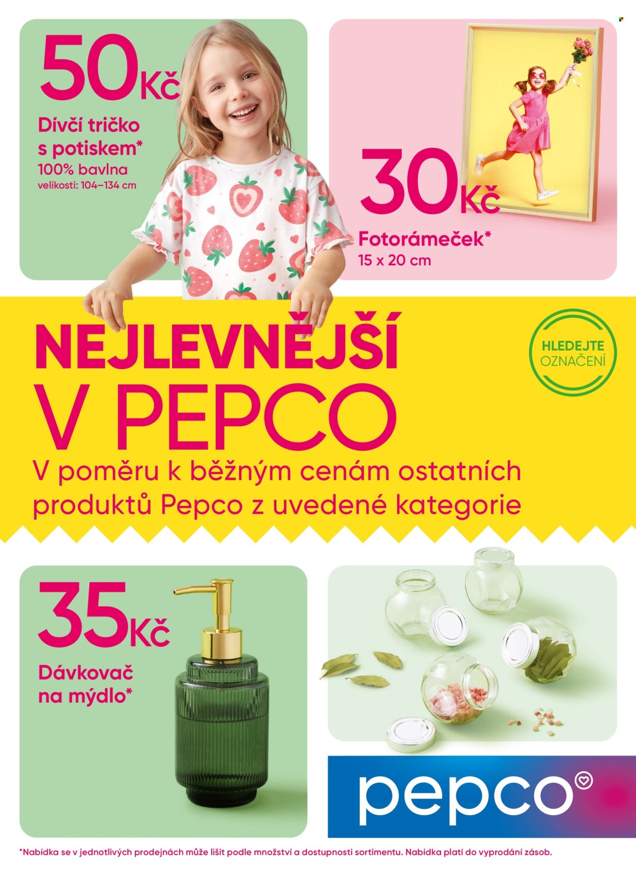 Leták PEPCO - 28.3.2025 - 24.4.2025. Strana 1
