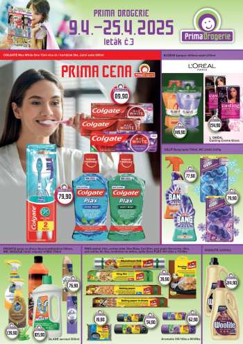 Leták Prima Drogerie - 9.4.2025 - 25.4.2025.