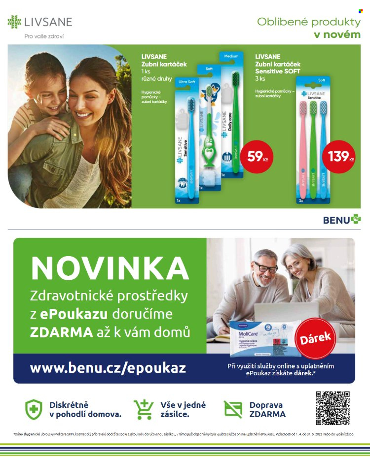 Leták BENU Lékárna - 1.4.2025 - 30.4.2025. Strana 4