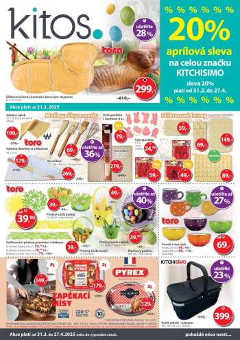 Leták Kitos - 31.3.2025 - 27.4.2025.