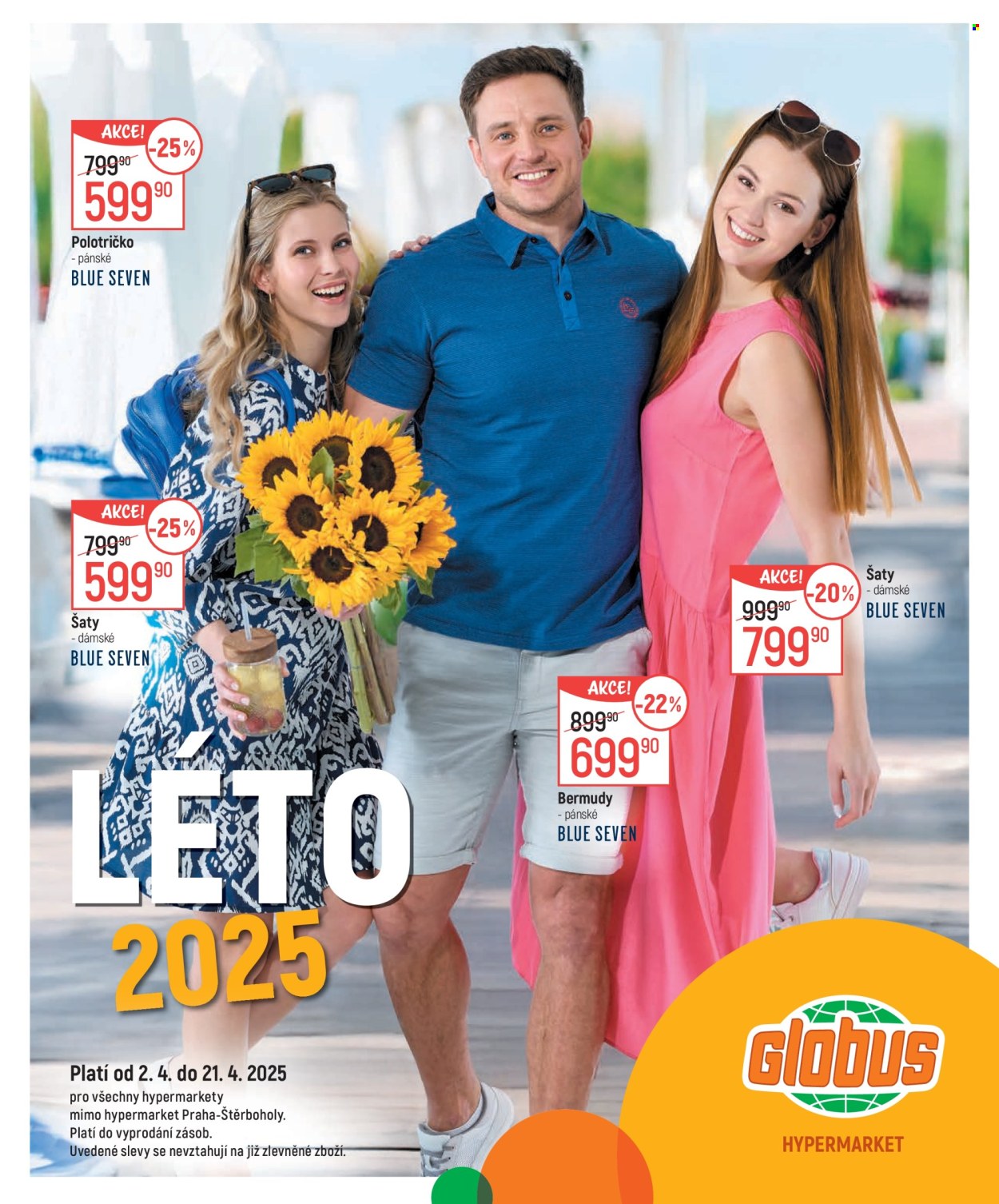 Leták Globus - 2.4.2025 - 21.4.2025. Strana 1