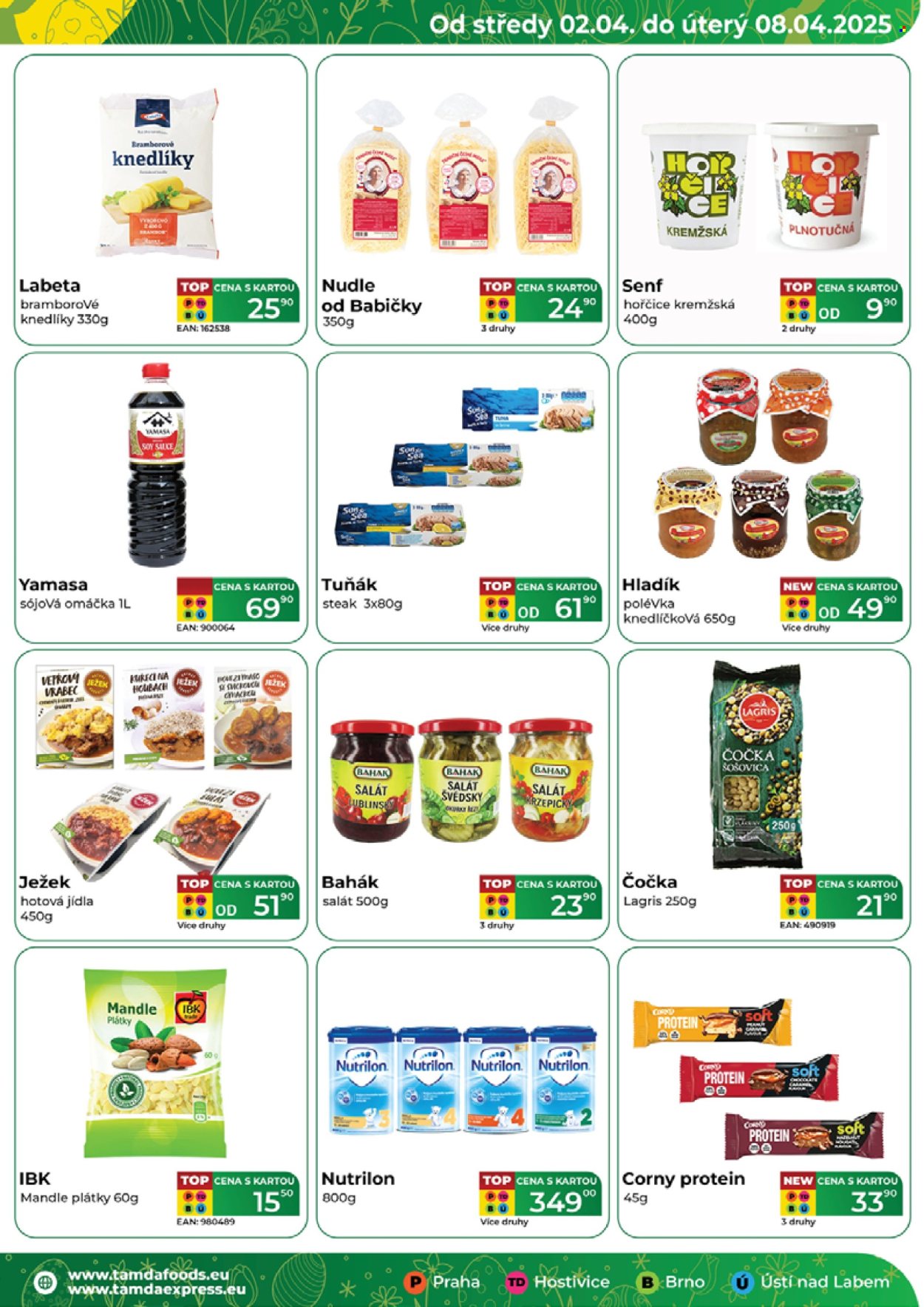 Leták Tamda Foods - 2.4.2025 - 8.4.2025. Strana 3