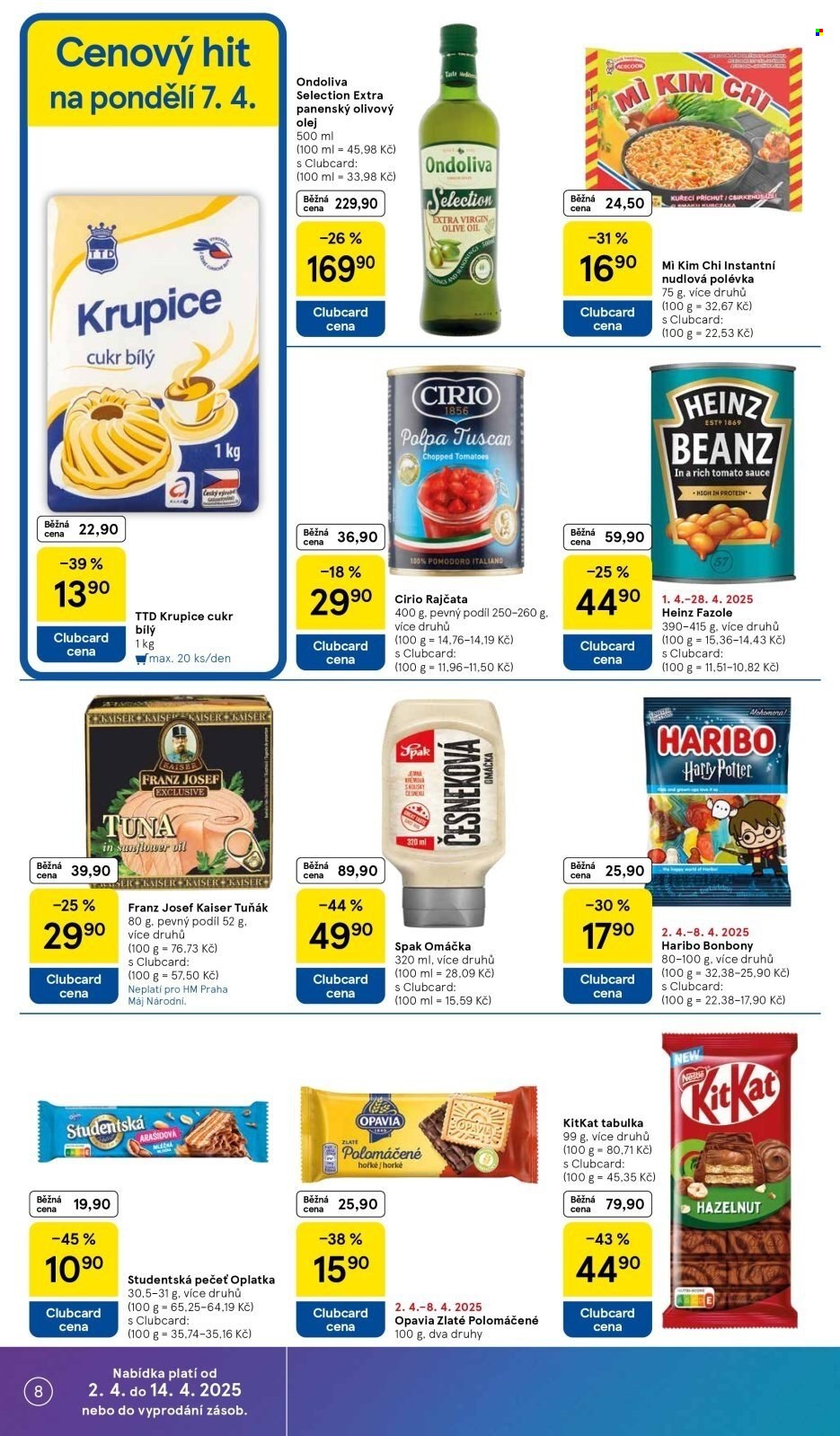 Leták TESCO - 2.4.2025 - 8.4.2025. Strana 8