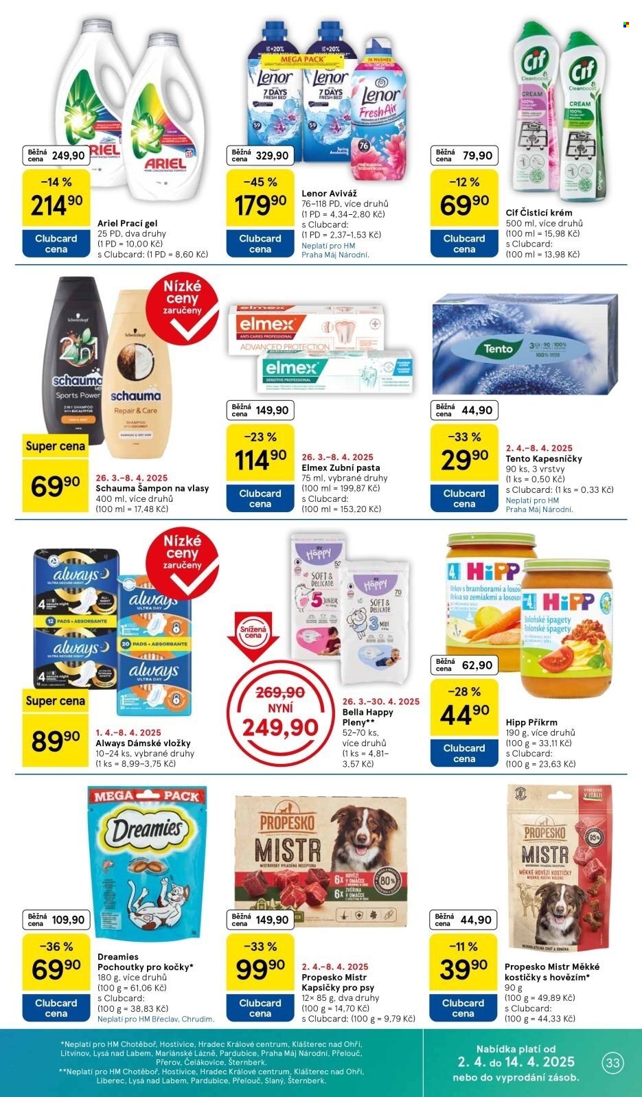 Leták TESCO - 2.4.2025 - 8.4.2025. Strana 33