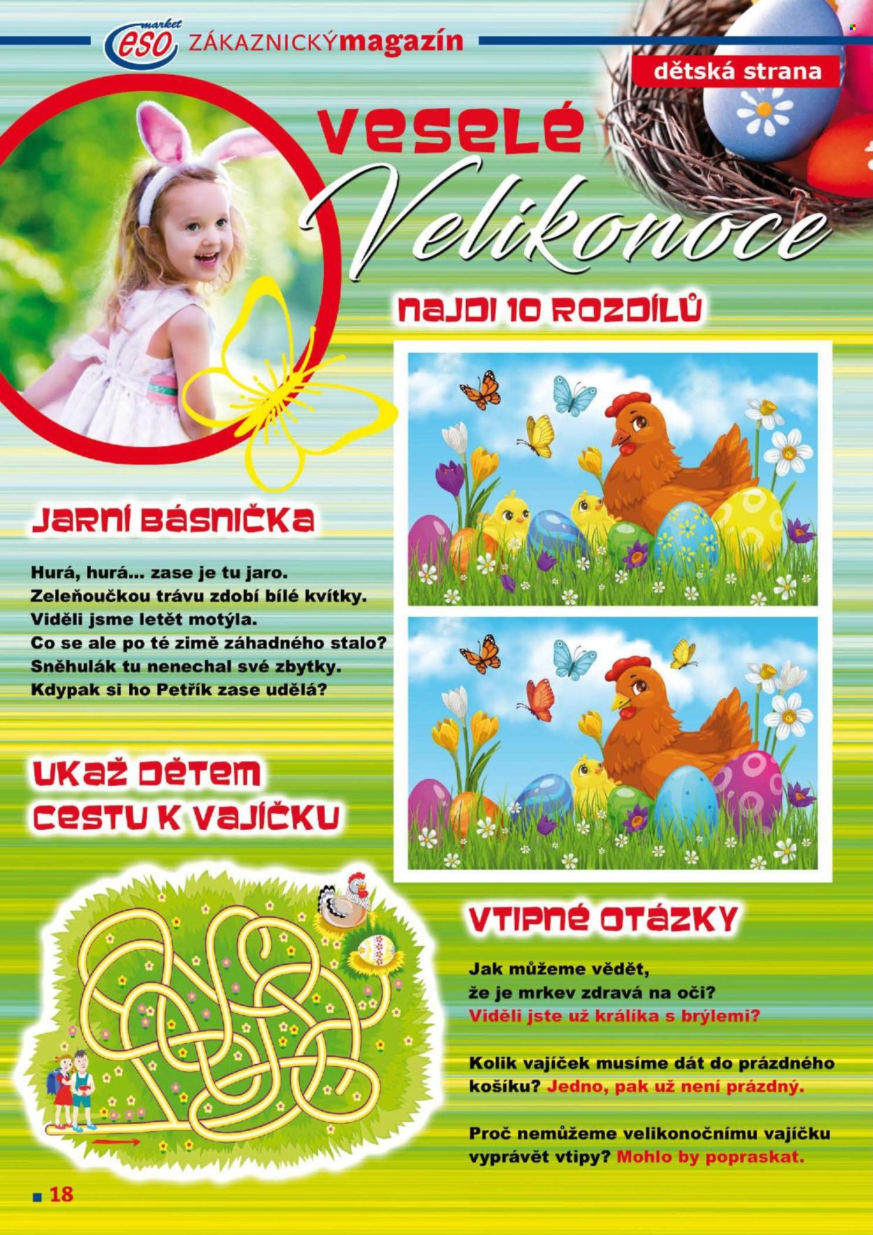 Leták ESO MARKET - 2.4.2025 - 13.4.2025. Strana 18