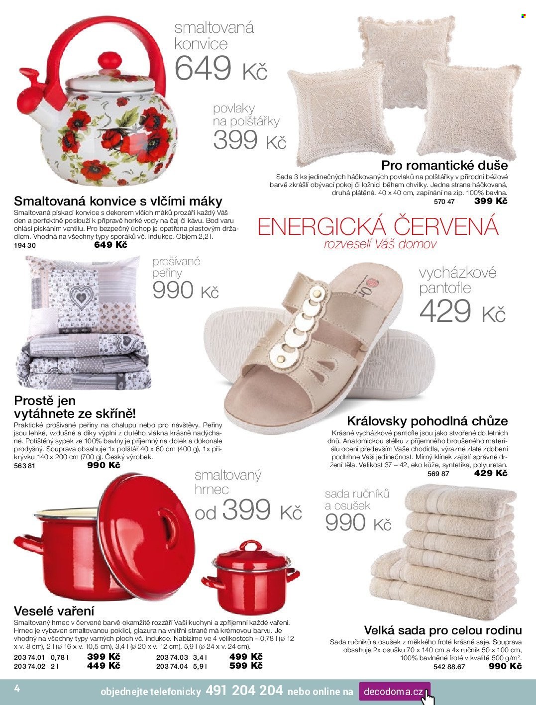 Leták decoDoma. Strana 4