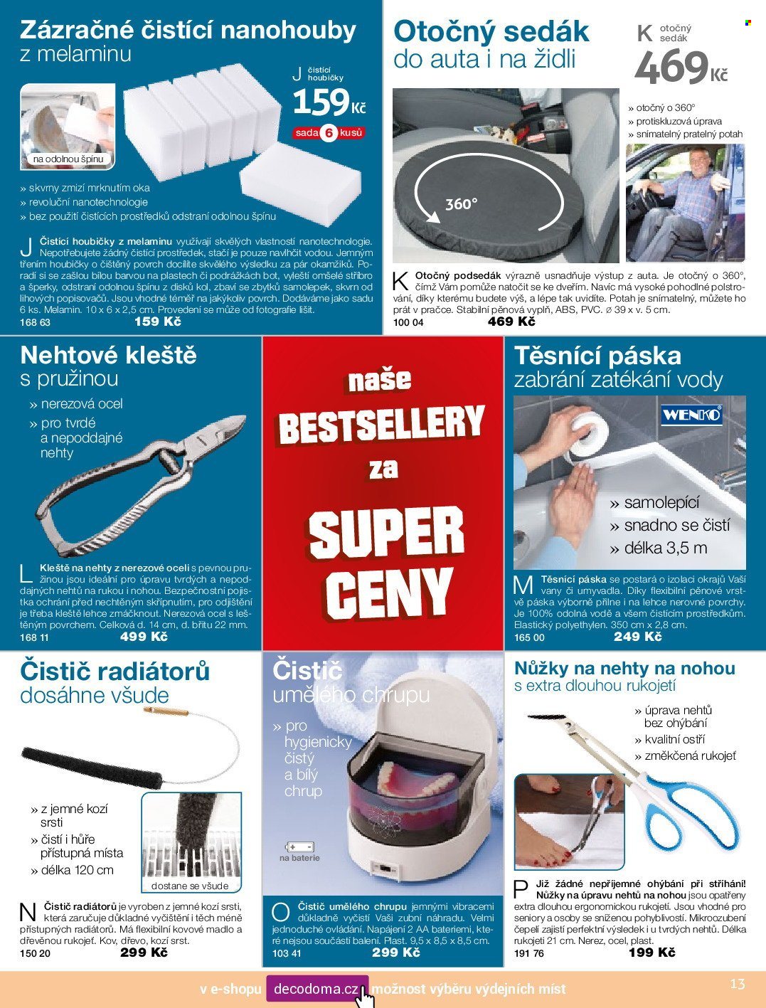 Leták decoDoma. Strana 13