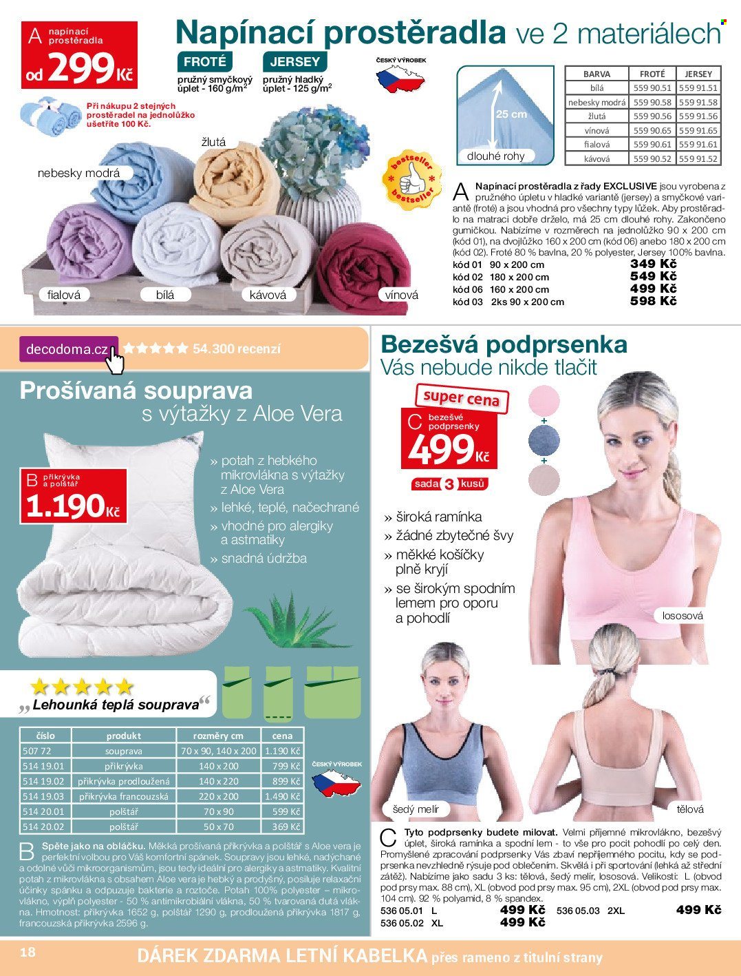 Leták decoDoma. Strana 18