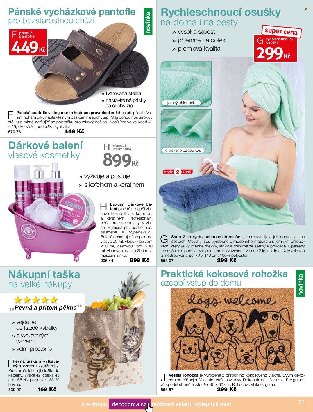 Leták decoDoma. Strana 23