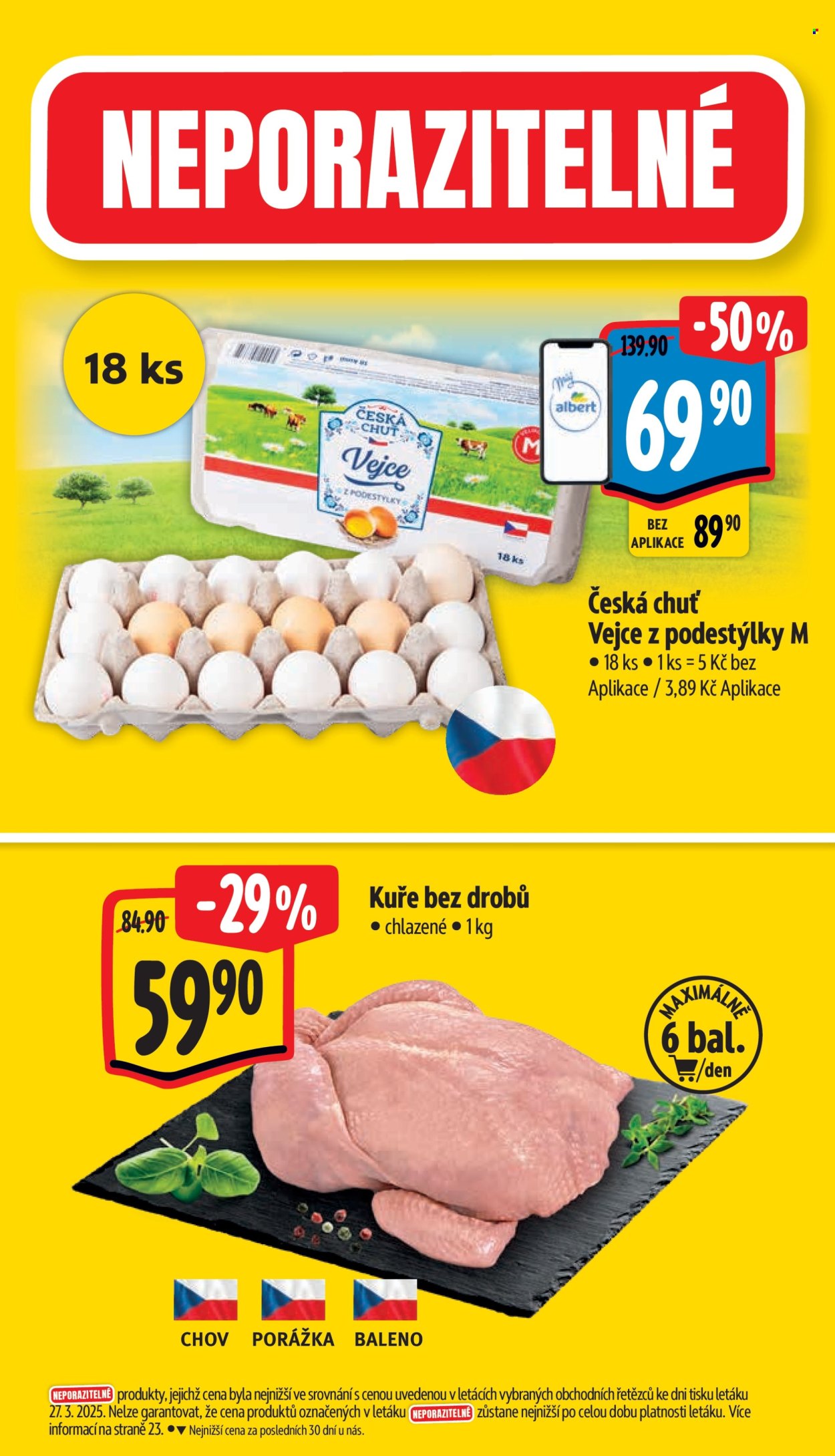 Leták Albert Supermarket - 2.4.2025 - 8.4.2025. Strana 2