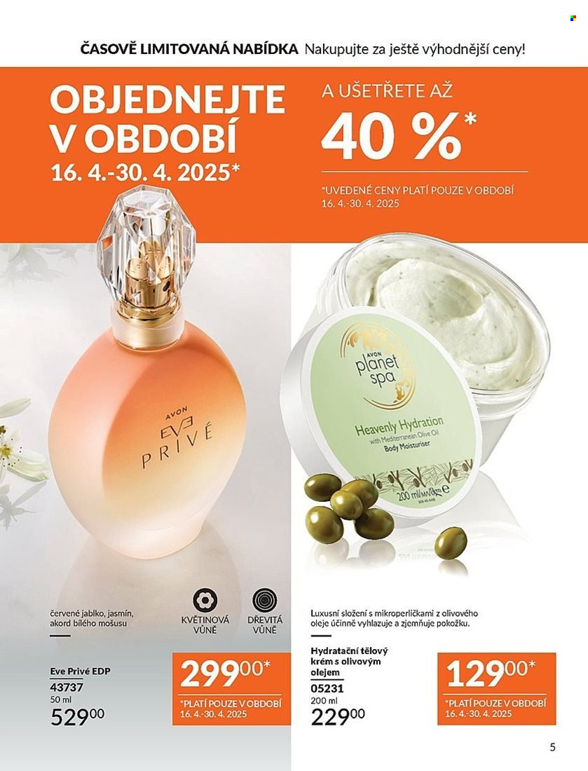 Leták AVON - 1.4.2025 - 30.4.2025. Strana 5