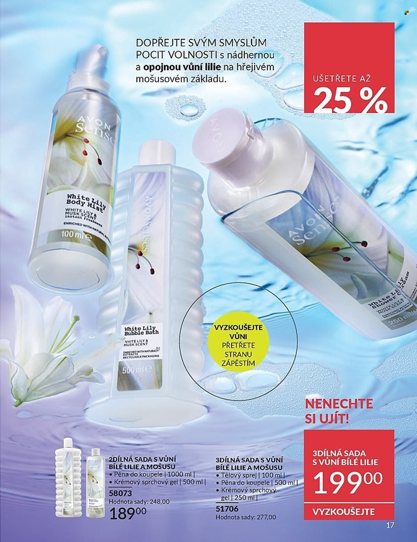 Leták AVON - 1.4.2025 - 30.4.2025. Strana 17