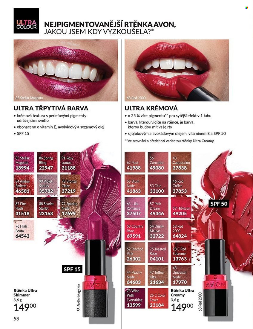 Leták AVON - 1.4.2025 - 30.4.2025. Strana 58