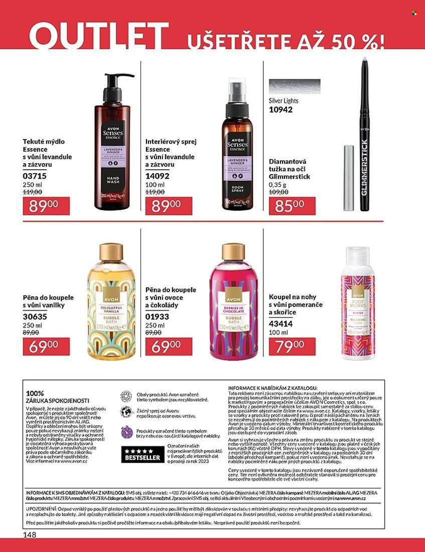 Leták AVON - 1.4.2025 - 30.4.2025. Strana 148