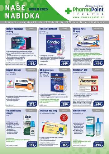 Leták PharmaPoint - 1.4.2025 - 30.4.2025.