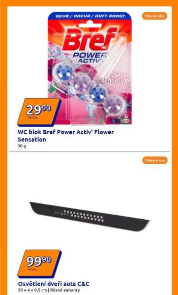 thumbnail - WC blok Bref Power Activ' Flower Sensation
