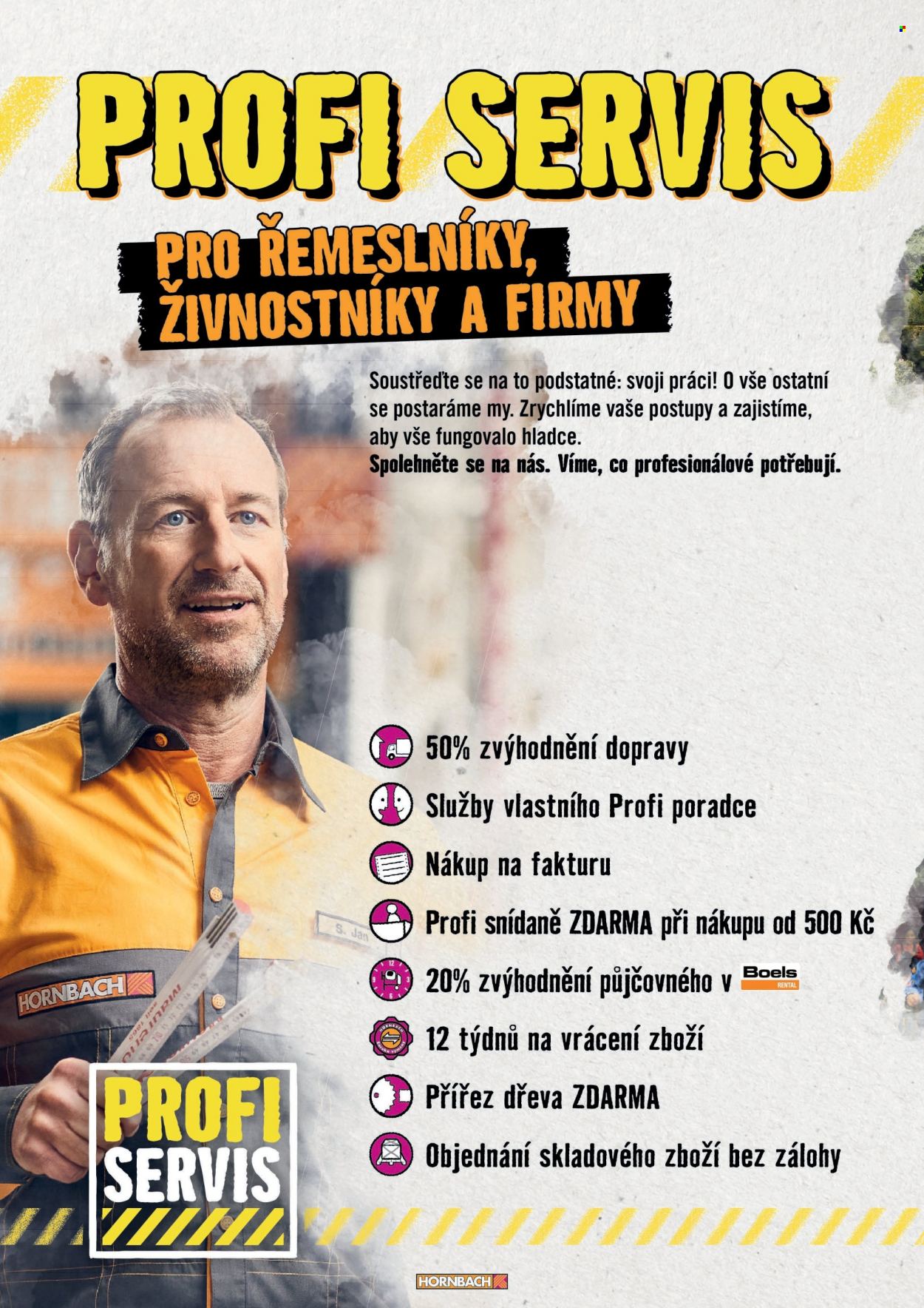 Leták HORNBACH. Strana 10
