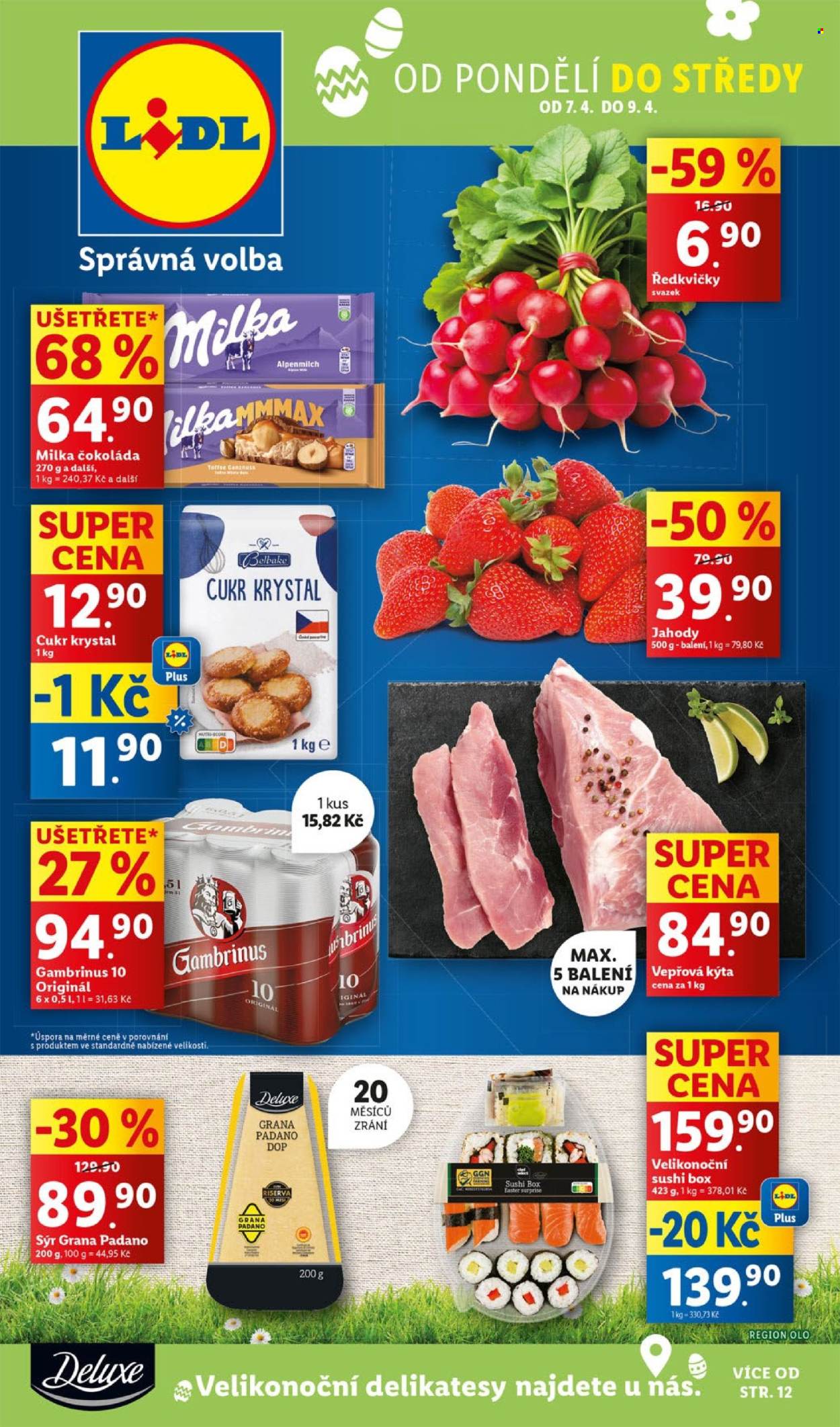 Leták Lidl - 7.4.2025 - 13.4.2025. Strana 1