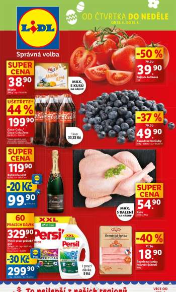 Leták Lidl - 10.4.2025 - 13.4.2025.
